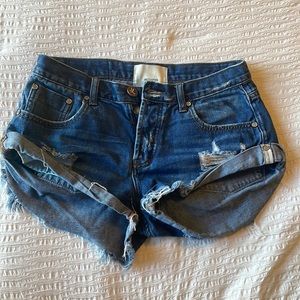 One teaspoon shorts